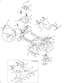 Page B Diagram and Parts List for 13AN772G055 2009 Yard Man Lawn Tractor